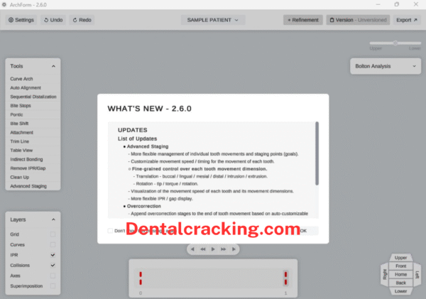ArchForm 2.6 Last 2025 Crack Direct Print Aligners - Image 2